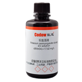 高锰酸钾标准溶液 c(KMnO4)=17.82 mg/L