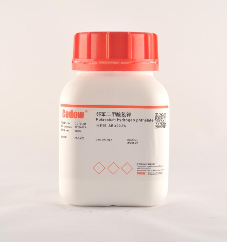 邻苯二甲酸氢钾 分析纯 ar,≥99.